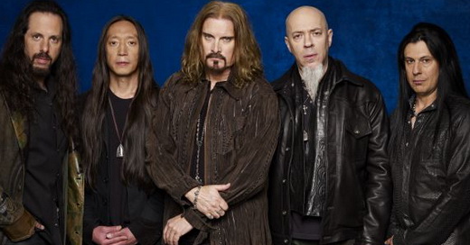 A consolidação do novo DT: John Petrucci, John Myung, James Labrie, Jordan Rudess e Mike Mangini